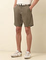 U.S. Polo Assn. Slim Fit Solid Chino Shorts