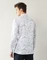 Arrow Newyork Slim Fit All Over Printed Shirt