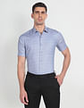 Arrow Short Sleeve Windowpane Check Shirt