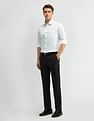 Arrow Mid Rise Tapered Fit Trousers