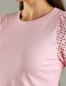 Tommy Hilfiger Cut-Work Slim-Fit Cotton T-Shirt