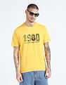 Flying Machine Pure Cotton Brand Print T-Shirt