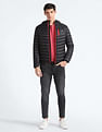 Flying Machine Solid Thermo Tech Hooded Jacket