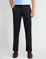 Arrow Mid Rise Dobby Trousers