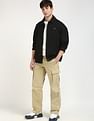 Calvin Klein Jeans Solid Relaxed-Fit Cotton Sweatshirt