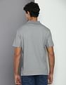 Calvin Klein Colour Block Mix Media Polo Shirt