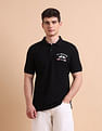 U.S. Polo Assn. Denim Co. Brand Printed Muscle Fit Polo Shirt