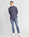 Arrow Sports Micro Check Slim Casual Shirt