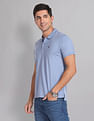 AD by Arvind Wrinkle Resistant Quick Dry Smart Polo Shirt