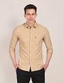 U.S. Polo Assn. Tailored Regular Fit Solid Casual Shirt