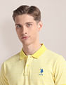 U.S. Polo Assn. Tropical Print Slim Polo Shirt
