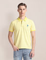 U.S. Polo Assn. Tropical Print Slim Polo Shirt