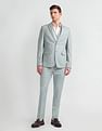 Arrow Solid Tailored Fit Three Piece Suit