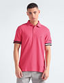 Tommy Hilfiger Flag Cuff Slim Polo Shirt