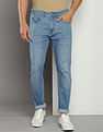 Calvin Klein Stone Wash Modern Tapered Fit Jeans
