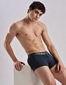 Calvin Klein Underwear Low Rise Solid Navy Trunks