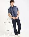 Tommy Hilfiger Striped Regular-Fit Cotton Polo Shirt