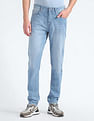 Flying Machine Slash Slim Tapered Fit Mid Rise Jeans
