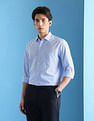 Arrow Manhattan Slim Fit Graph Checked Velocity Shirt