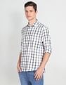 Arrow Sports Tartan Check Slim Fit Shirt