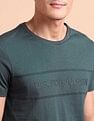 U.S. Polo Assn. Brand Embossed Slim Fit T-Shirt