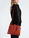 U.S. Polo Assn. Women Detachable Strap Structured Handbag
