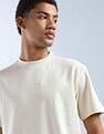 Flying Machine Textured Relaxed Fit Essentials T-Shirt