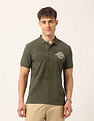U.S. Polo Assn. Denim Co. Graphic Muscle Fit Polo Shirt