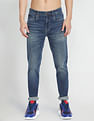 Flying Machine Slash Slim Tapered Fit Stone Wash Classic Vintage Jeans