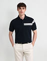 Arrow Sport Horizontal Striped Polo Shirt