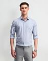 Arrow Liberty Classic Fit Vertical Stripes Shirt