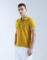 Flying Machine Solid Regular Fit Polo Shirt