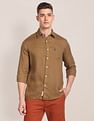 U.S. Polo Assn. Pure Linen Solid Shirt
