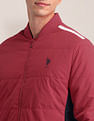 U.S. Polo Assn. Regular Fit Solid Bomber Jacket