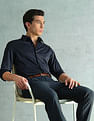 Arrow Newyork Slim Fit Smart Satin Shirt