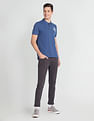 U.S. Polo Assn. Denim Co. Solid Muscle Fit Polo Shirt