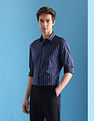 Arrow Vertical Striped Liberty Classic Fit Velocity Shirt