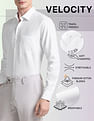Arrow Vertical Striped Liberty Classic Fit Velocity Shirt