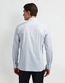 Arrow Newyork Pinstriped Slim Fit Shirt