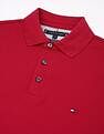 Tommy Hilfiger Solid Slim-Fit Cotton Polo Shirt