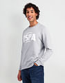 U.S. Polo Assn. Denim Co. Crew Neck Brand Printed Sweatshirt