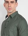 Arrow Sports Floral Print Cotton Casual Shirt