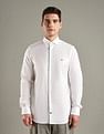 Tommy Hilfiger Solid Slim-Fit Cotton Woven Shirt