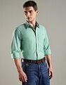 Tommy Hilfiger Striped Regular Fit Cotton Shirt