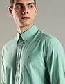 Tommy Hilfiger Striped Regular Fit Cotton Shirt
