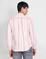 Flying Machine Vertical Stripe Slim Fit Shirt