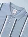 Flying Machine Vertical Striped Digitopia Polo Shirt