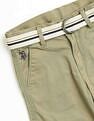 U.S. Polo Assn. Kids Boys Pure Cotton Slim Fit Trousers