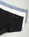 Calvin Klein Underwear Mid Rise Solid Hipster Panties - Pack Of 3