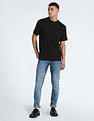 Calvin Klein Cotton Linen Patch Pocket T-Shirt